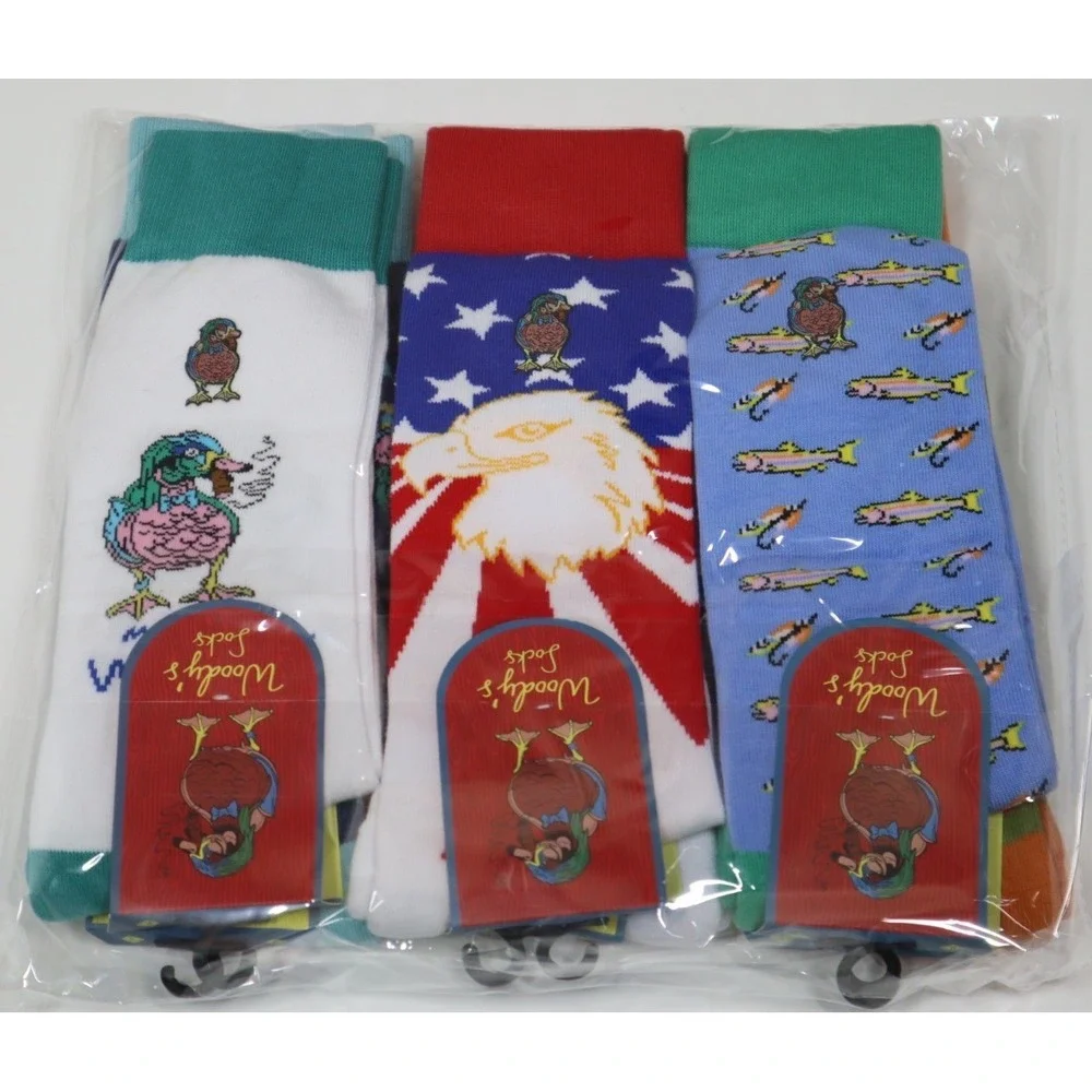 Woody's Men's 6 Pack‎ of Socks